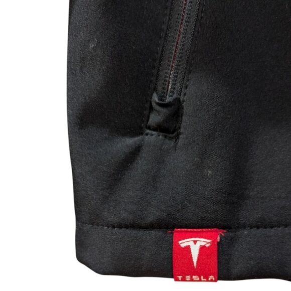 Tesla Exclusive Owner Black Softshell Jacket Size XS - Picture 10 of 11